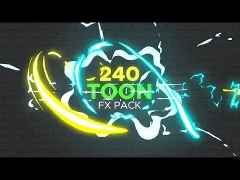 240 Toon FX Pack AE Miễn Phí