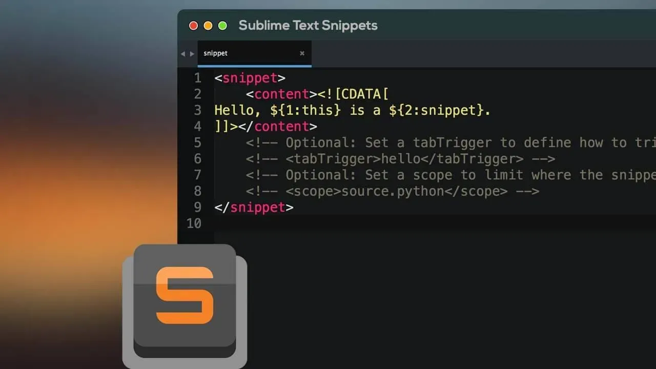 sublime-text-snippets