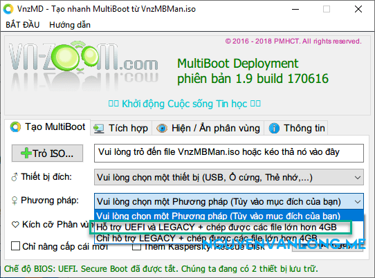vnzoom boot