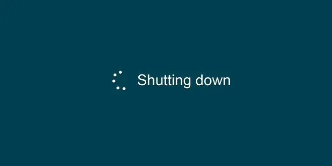 windows shutdown slow